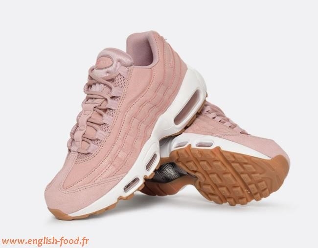 air max 95 rose pale nike - air max 95 premium baskets fauve 538416-700,nike football x,nike soldes rose,Promotio de vente