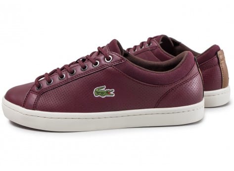 Lacoste Femme Bordeaux Femme Chaussure Chaussure Bordeaux Lacoste fgYyb6v7