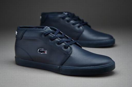 basket lacoste femme bleu