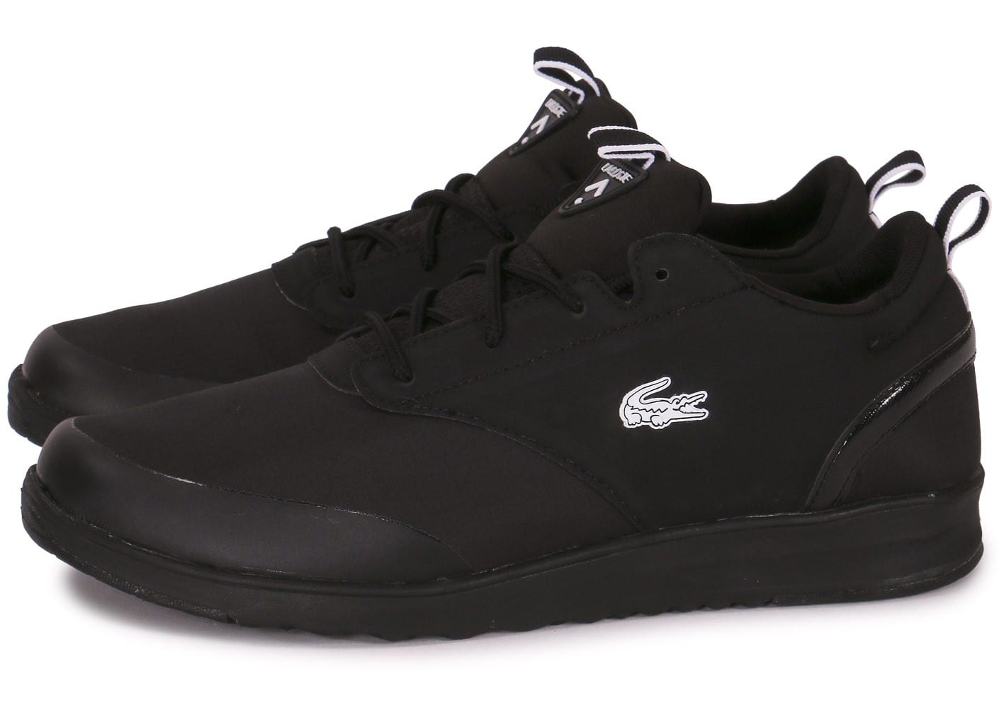 lacoste chaussure femme noir