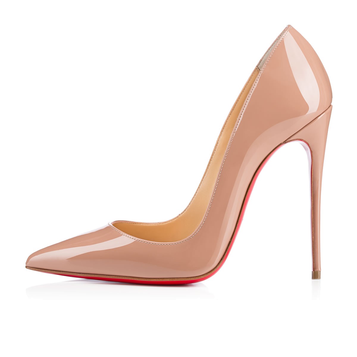 chaussures louboutin beige femme