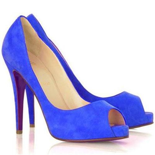 escarpin bleu louboutin escarpin bleu louboutin