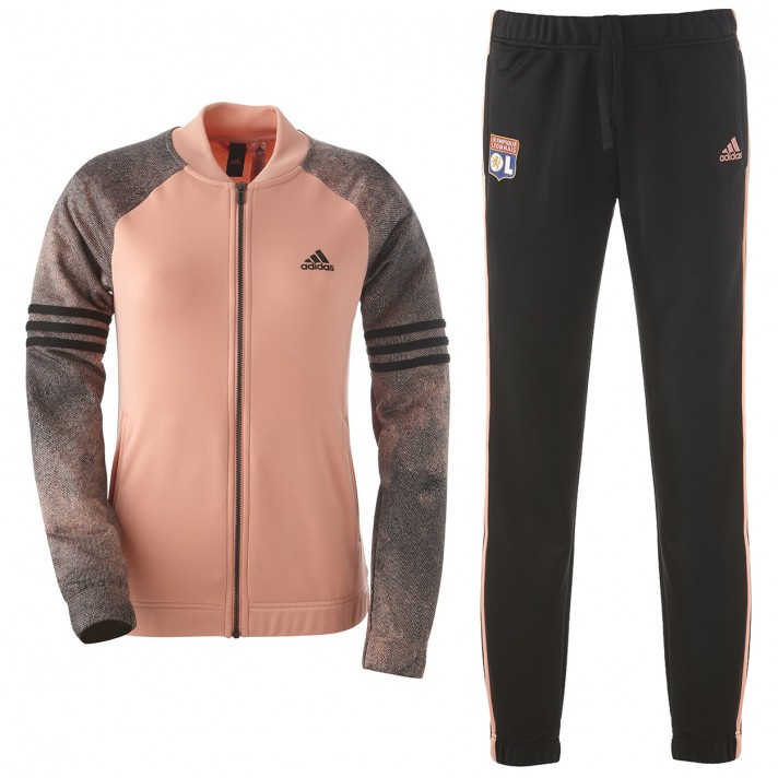 survetement adidas femme rose et noir