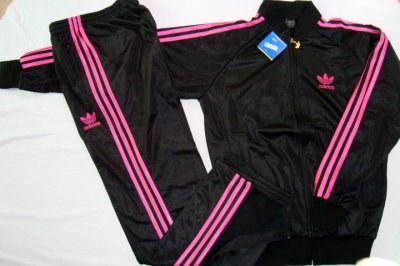 survetement femme adidas noir et rose