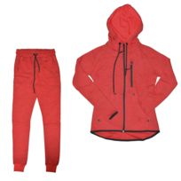 survetement nike femme rouge